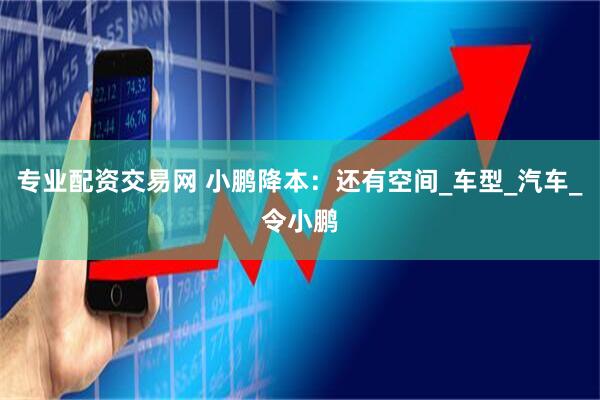 专业配资交易网 小鹏降本：还有空间_车型_汽车_令小鹏